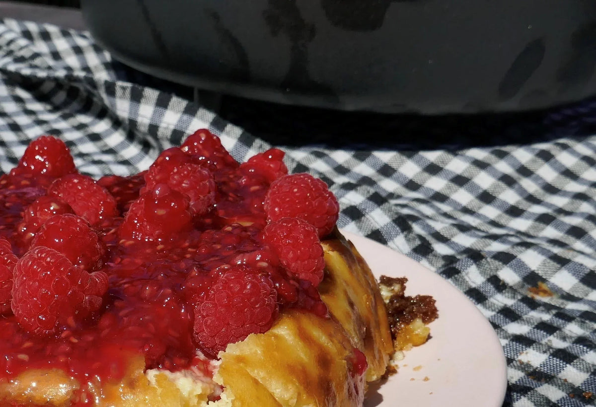 Cheesecake uit de Dutch Oven (DO)