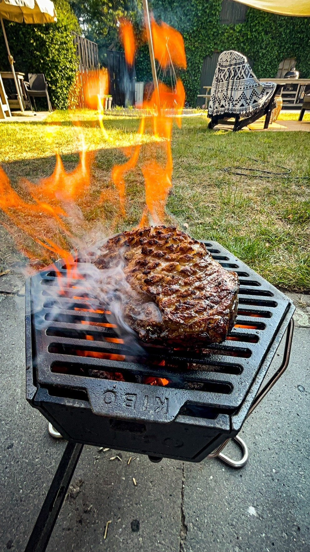 Recept: Picanha met Chimichurri en gerookte paddenstoelen crumble