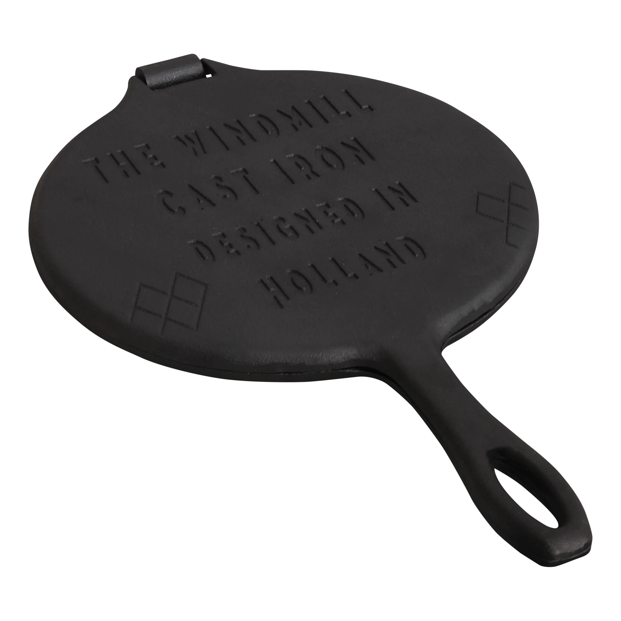 Der Stroopwafel-Maker aus gusseisernem Windmühlenholz