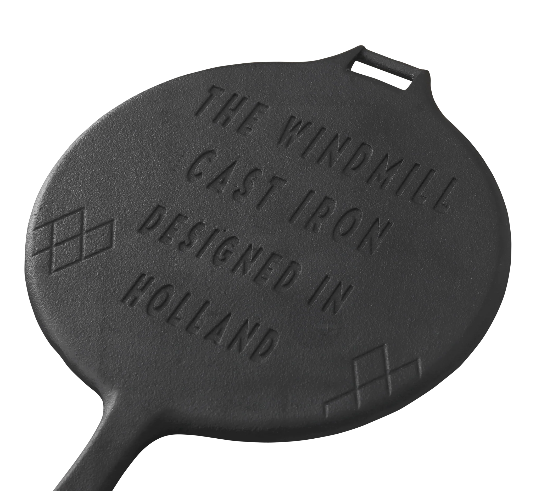 Der Stroopwafel-Maker aus gusseisernem Windmühlenholz