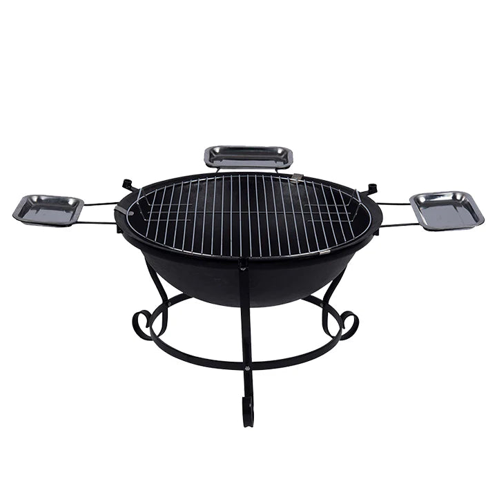 Das Windmühlen-Lagerfeuer-Set aus Gusseisen