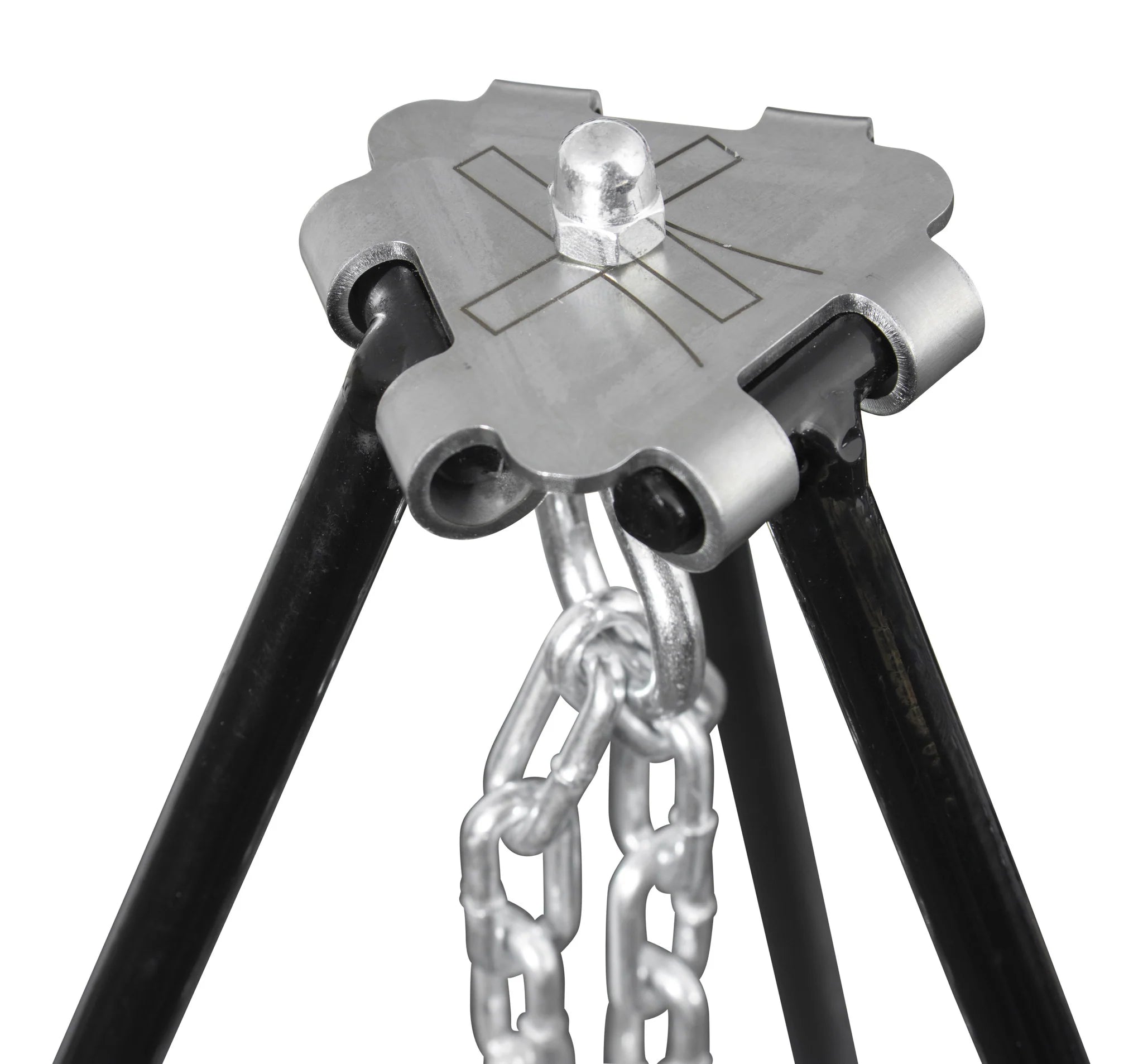 Das gusseiserne Dreibein der Windmühle