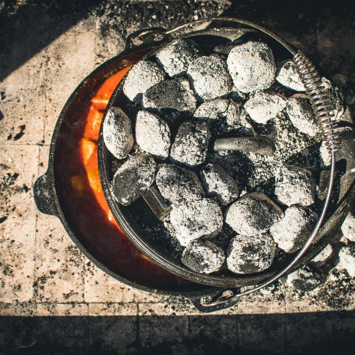 Windmühlen-Gusseisen-Schmortopf, 6 qt, mit Füßen