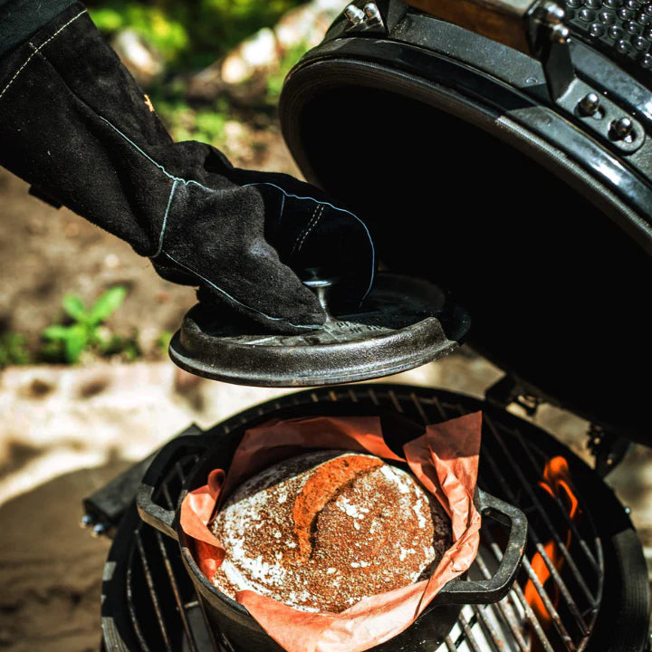 Die kleine Windmühlen-Gusseisen-Grillpfanne