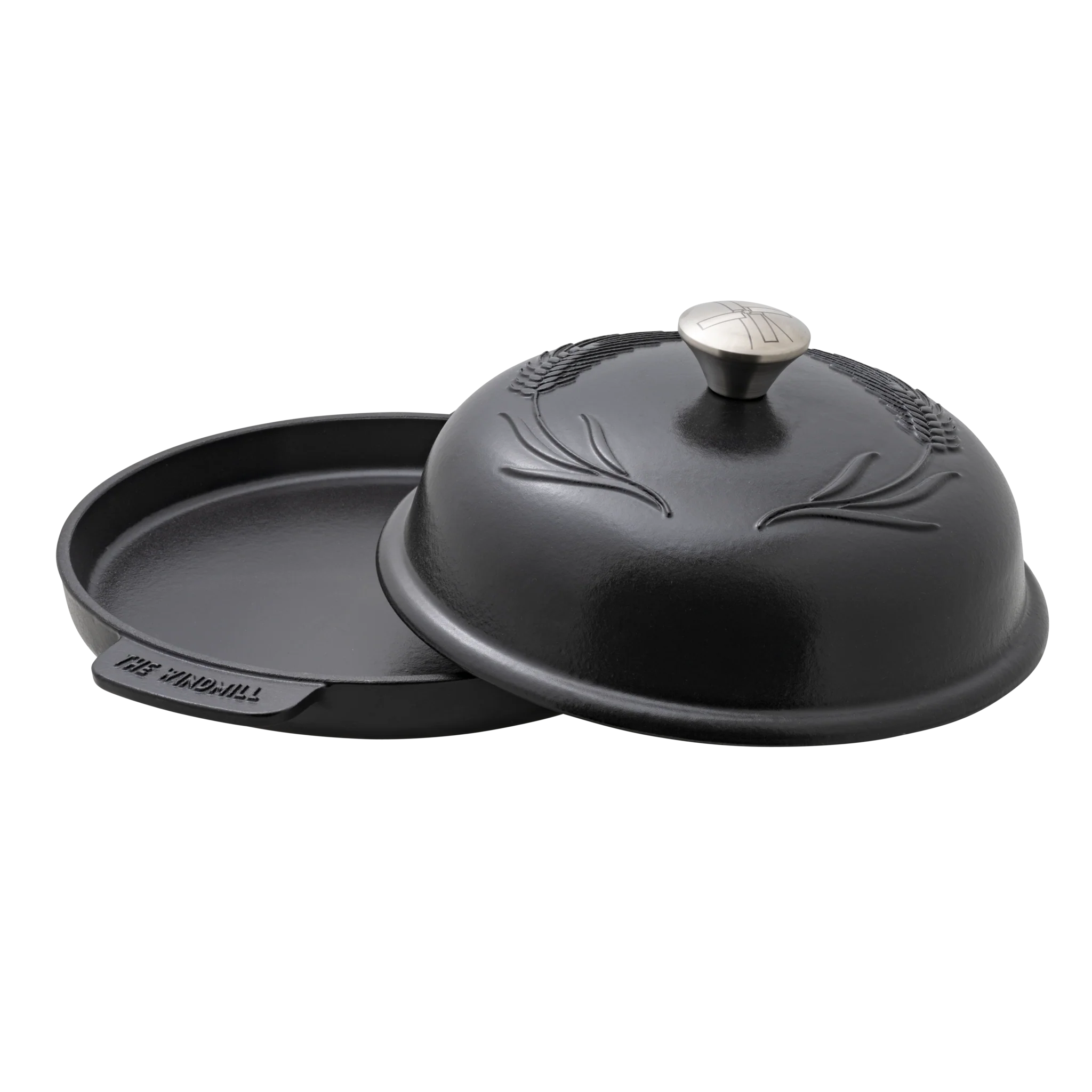 Windmühlen-Brotbackschüssel aus emailliertem Gusseisen