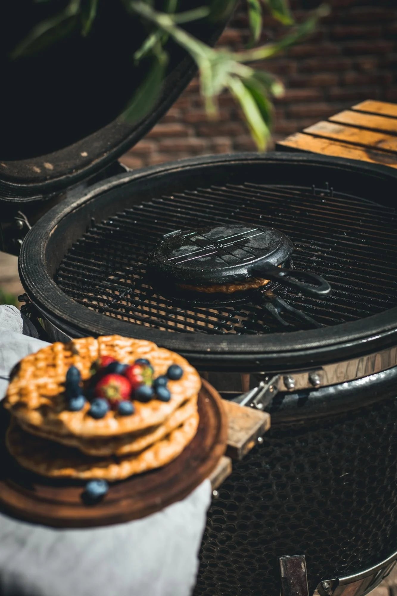 The Windmill Cast Iron Wafelijzer