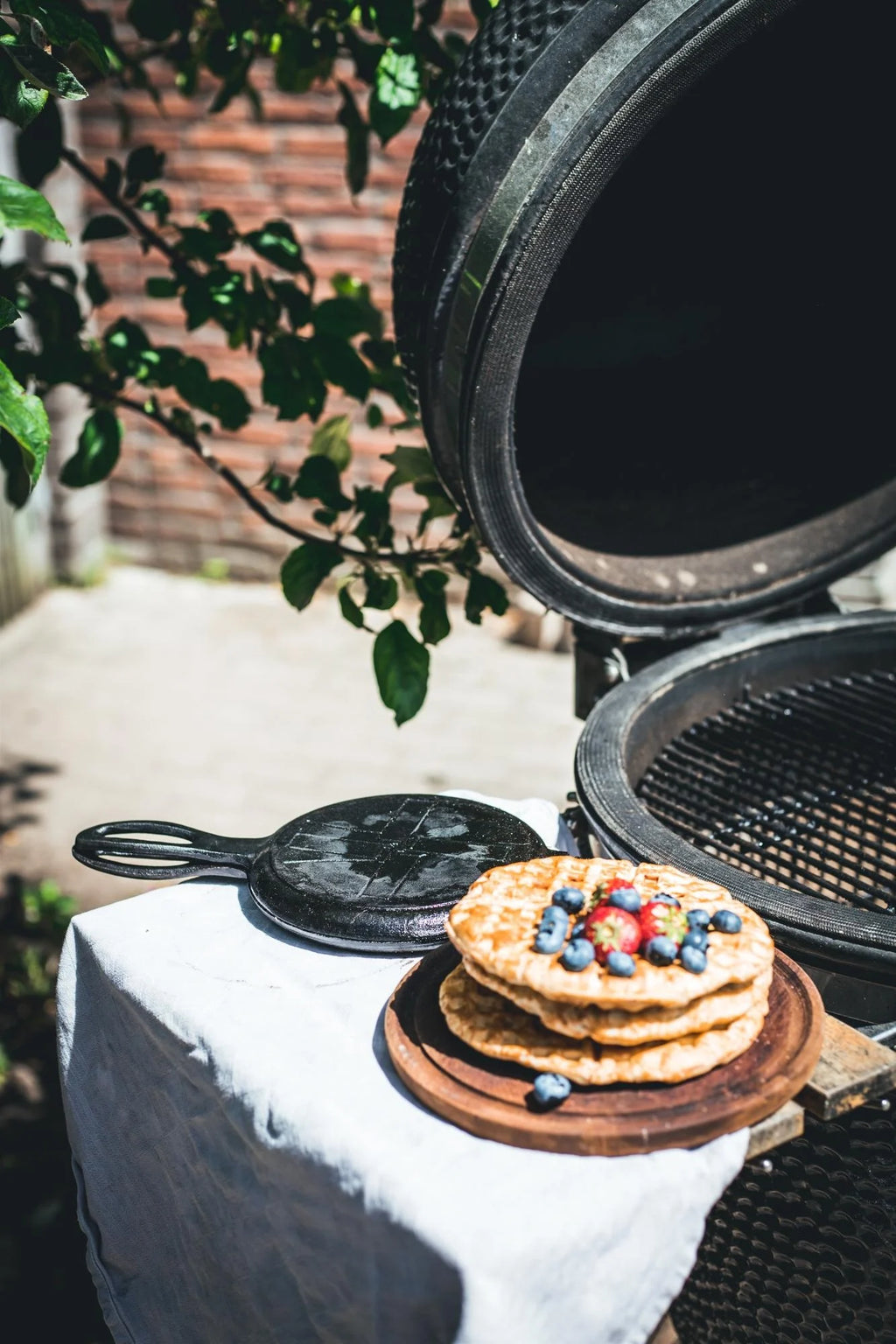 The Windmill Cast Iron Wafelijzer
