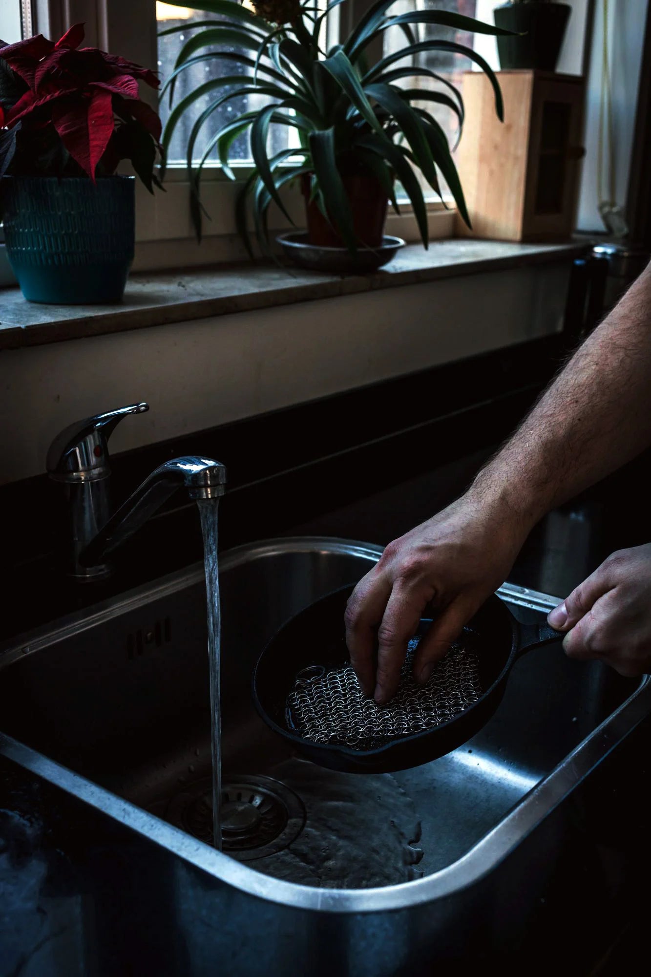 Windmühlen-Gusseisen-Kettenhemd-Scheuermittel