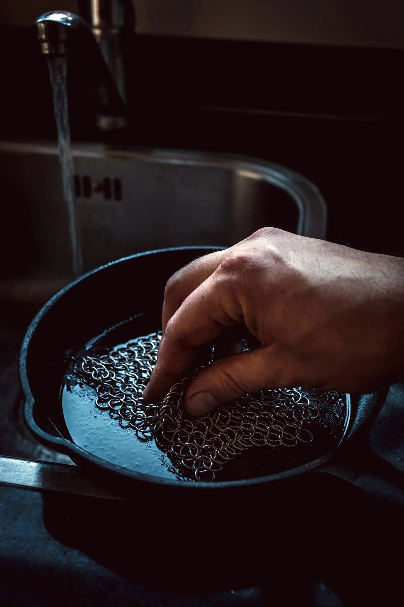 Windmühlen-Gusseisen-Kettenhemd-Scheuermittel