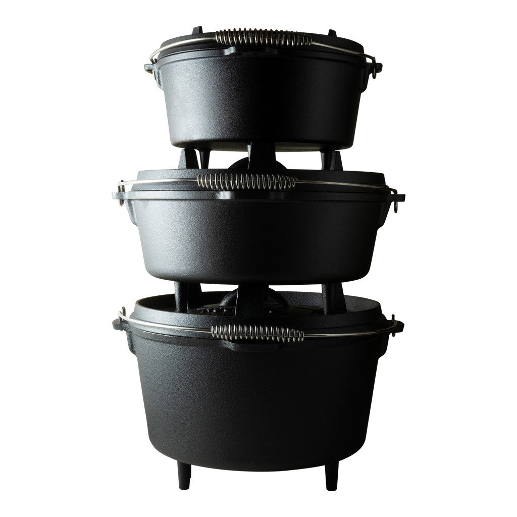 Der Windmühlen-Gusseisen-Schmortopf 4,5 qt mit Füßen