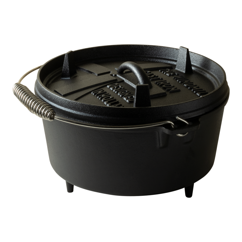 Der Windmühlen-Gusseisen-Schmortopf 4,5 qt mit Füßen