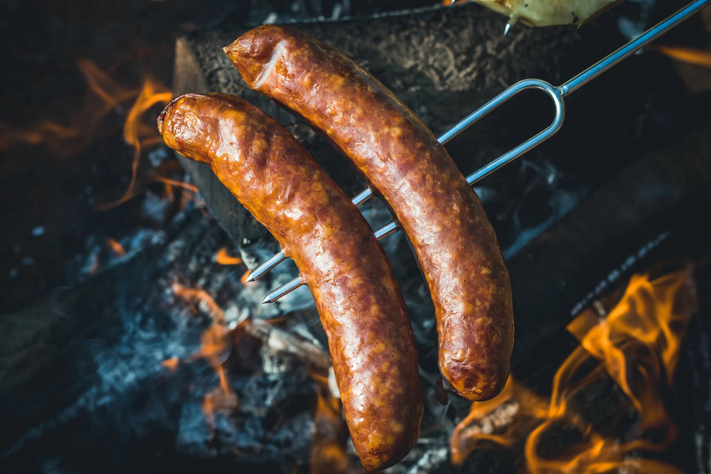 Der Windmühlen-Feuerstellenstock aus Gusseisen