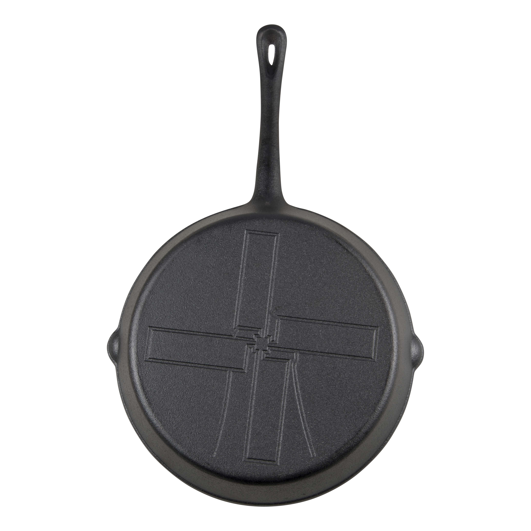 Die große gusseiserne Pfanne „Windmühle“