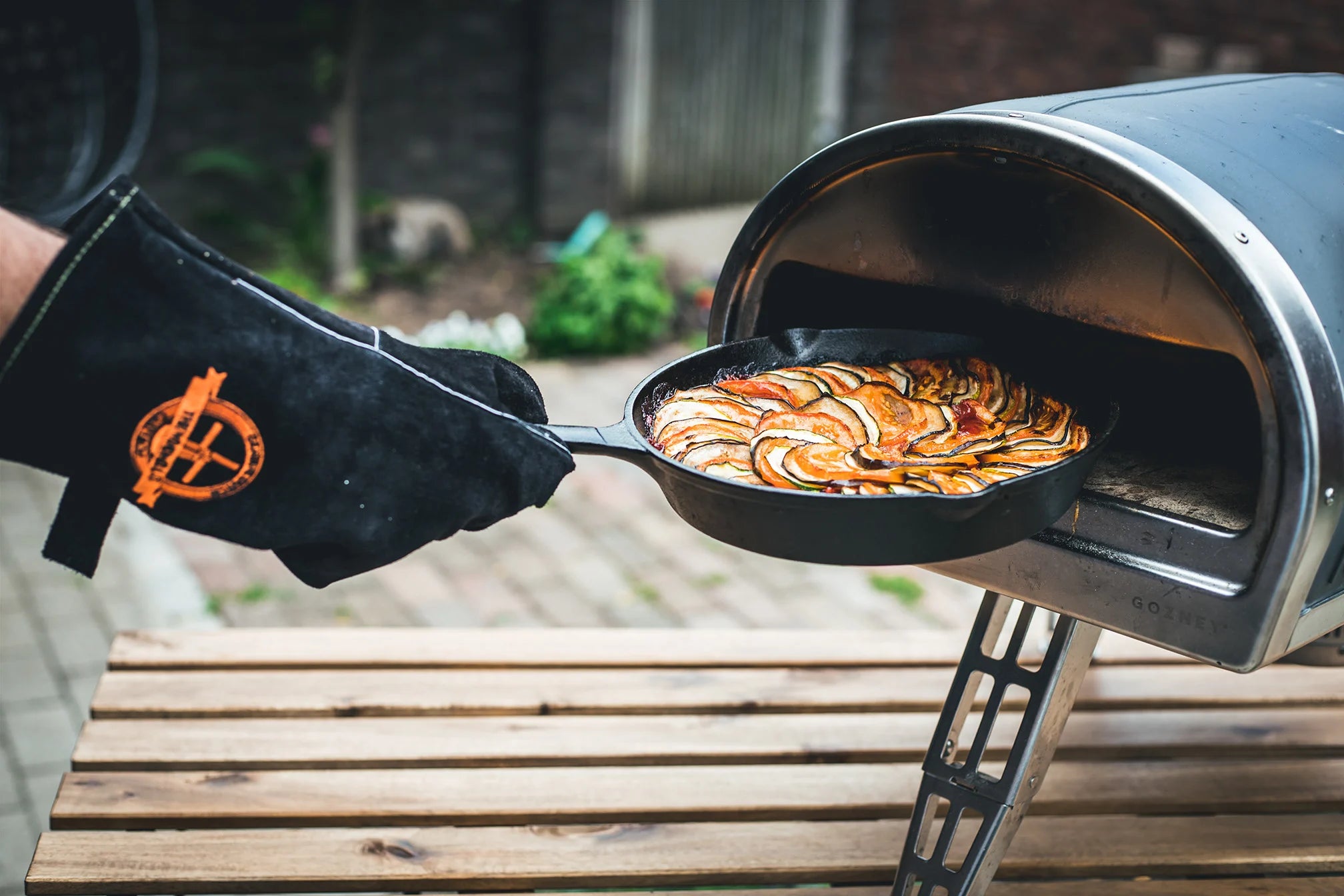 Die große gusseiserne Pfanne „Windmühle“