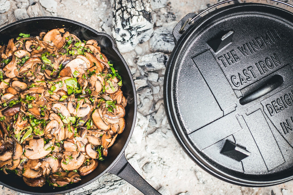 Die Windmühlen-Gusseisenpfanne XLarge